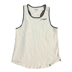 Young LA Muscle Cream Vanilla Tank Top Men's XL